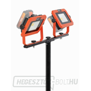 POWERPLUS POWDP8035 - Elemes LED zseblámpa állványon 2x20V plusz 220V 2x20W (elem nélkül) náhled