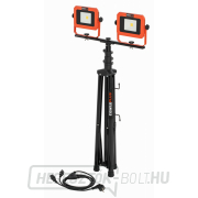 POWERPLUS POWDP8035 - Elemes LED zseblámpa állványon 2x20V plusz 220V 2x20W (elem nélkül) náhled