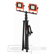 POWERPLUS POWDP8035 - Elemes LED zseblámpa állványon 2x20V plusz 220V 2x20W (elem nélkül) náhled