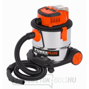 POWERPLUS POWDP6040 - Vezeték nélküli száraz/nedves porszívó 20V (akkumulátor nélkül) 20L Előnézet 