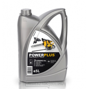 POWERPLUS POWOIL025 - Olaj 2 ütemű motorokhoz 5l