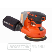 Akkus orbitális csiszoló PowerPlus POWDP50400 - 20V (akkumulátor nélkül), 125mm Előnézet 