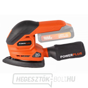 Akkus vibrációs deltacsiszoló PowerPlus POWDP50200 - 20V (akkumulátor nélkül) Előnézet 