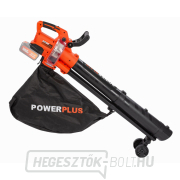 POWERPLUS POWDPG75270 - AKU porszívó/légfúvó 40V LI-ION (akkumulátor nélkül) Előnézet 