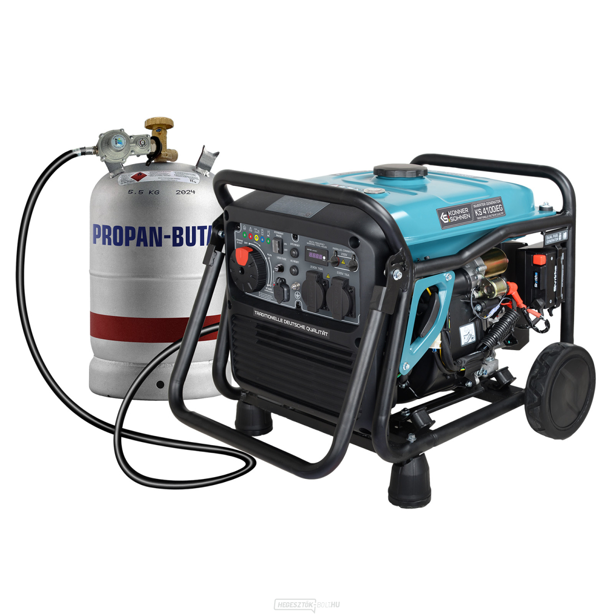 Könner & Söhnen LPG/benzin inverteres generátor KS 4100i EG