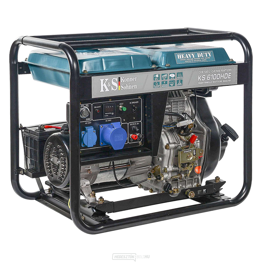Könner & Söhnen dízel erőmű KS 6100HDE (EURO V)