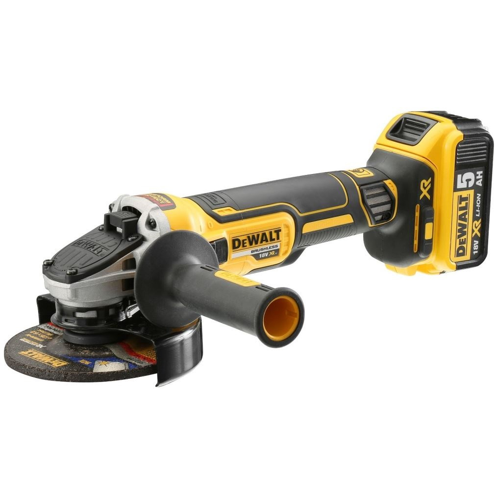 DEWALT DCG405P2T akkumulátoros sarokcsiszoló