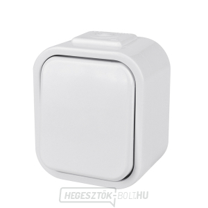 Solight nedves kapcsoló, egypólusú, fehér Solight nedves kapcsoló, egypólusú, fehér gallery main image