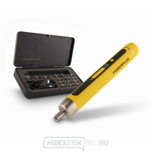 POWERPLUS POWX00416 - Akkus precíziós csavarhúzó 4V + tartozékok POWERPLUS POWX00416 - Akkus precíziós csavarhúzó 4V + tartozékok gallery main image