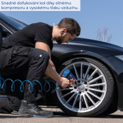 Olaj háromhengeres szíjkompresszor 100 l Scheppach HC 550 TC Előnézet 