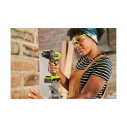 Ryobi R18PD3-120SA17 akkus 18V fúrókalapács/csavarhúzó + 1x 2Ah akku + töltő + táska + EGY bitkészlet + Előnézet 