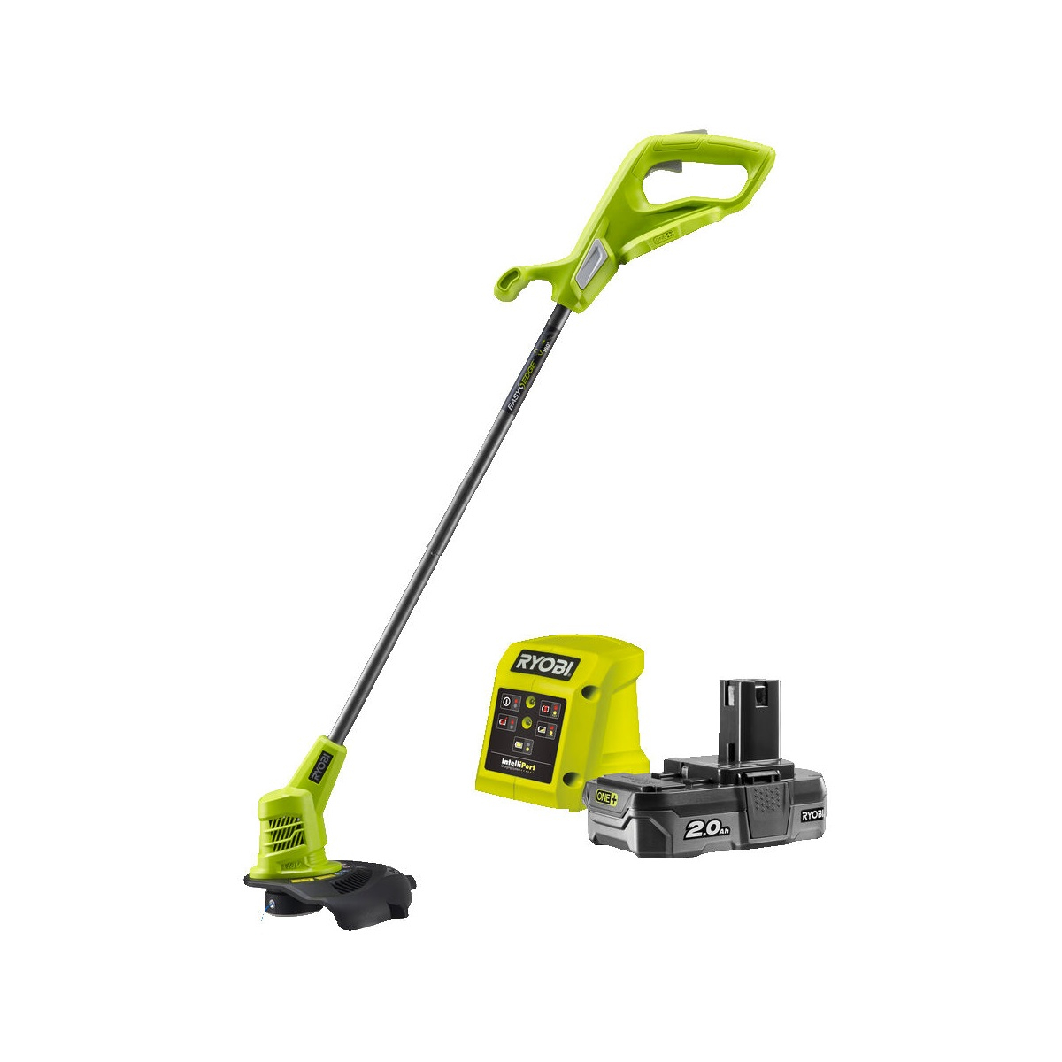 Ryobi RLT1825M-20S akkus 18 V-os szegélynyíró + 2.0 Ah-s akkumulátor + töltő