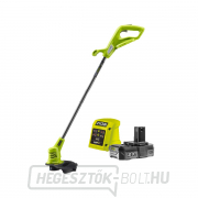 Ryobi RLT1825M-20S akkumulátor 18V trimmer + 2,0 Ah akkumulátor + töltő + 10 db ONE tárcsa és kés készlet + gallery main image