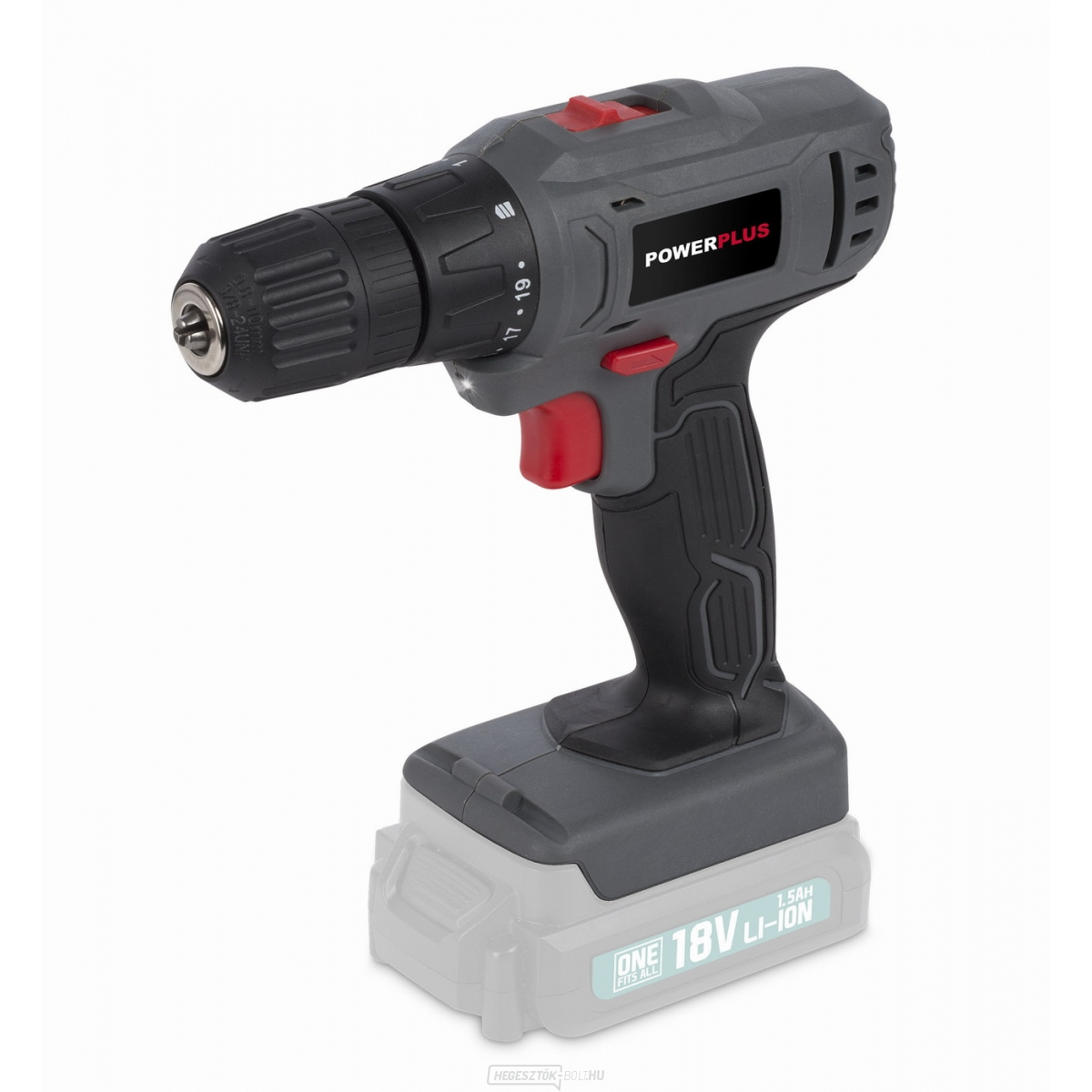 POWERPLUS POWEB1510 - Akkus csavarhúzó/fúró 18V LI-ION (akkumulátor nélkül)