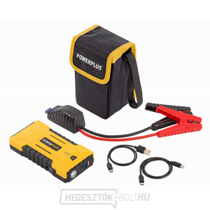 POWERPLUS POWX4255 - Indító tápegység JUMP STARTER 3-IN-1 700A/12000MAH/12V