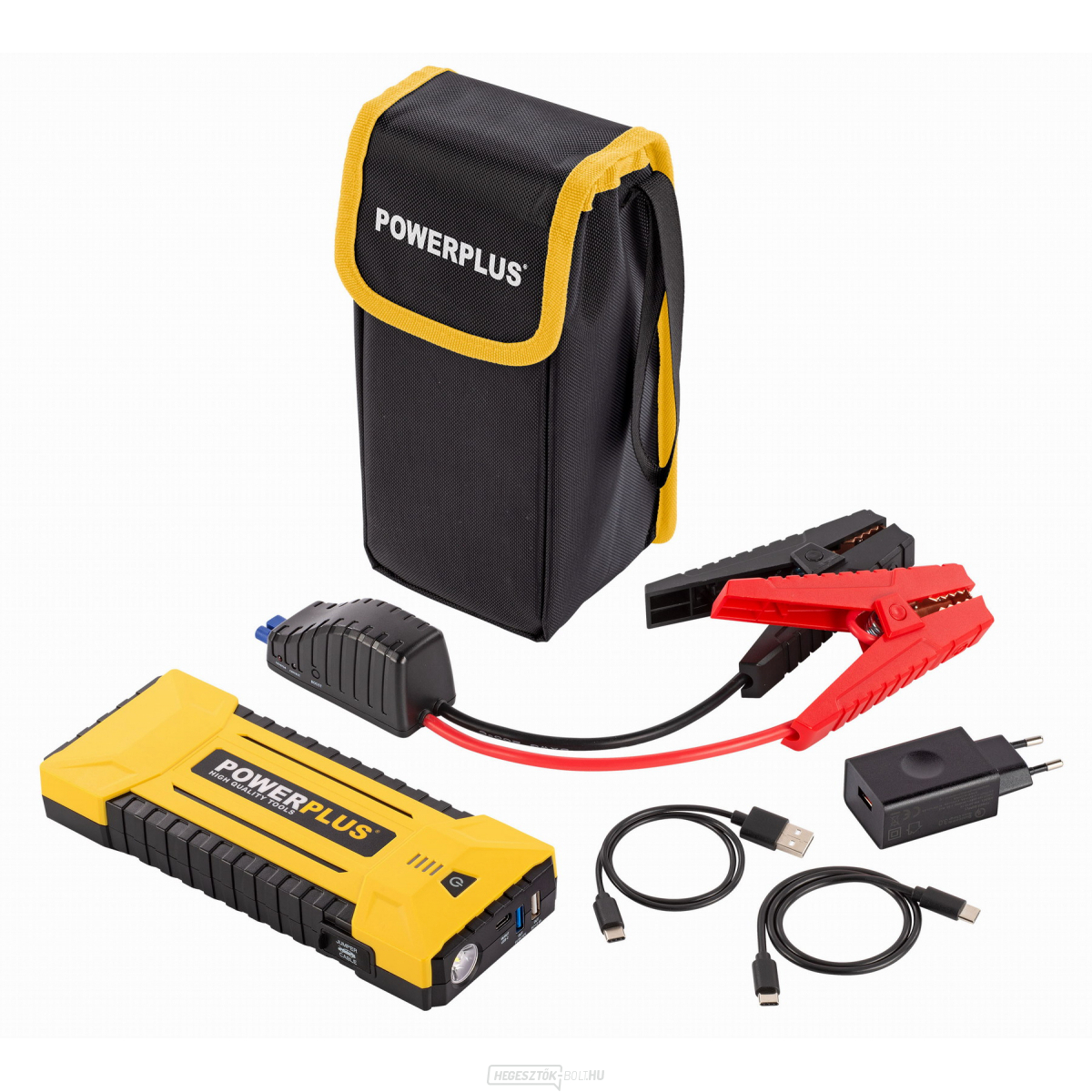 POWX4258 - Indítóforrás JUMP STARTER 3-IN-1 1200A/16000MAH/12V