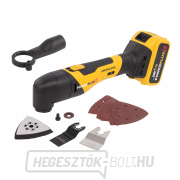 POWERPLUS POWXBBOX10 - Akkus fúró- és többfunkciós csiszolókészlet 20V bat.4,0Ah náhled