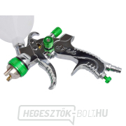 Professzionális festékszóró pisztoly. HVLP/piros fémbevonattal/GEKO(20) Előnézet 