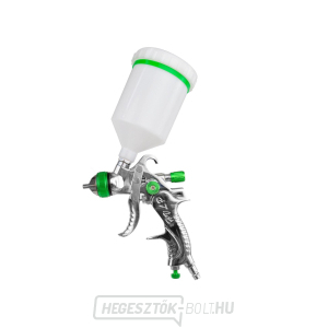 GEKO HVLP szórópisztoly, fúvóka 1,4 mm, térfogat 600 ml, sugár szélessége 160 - 240 mm GEKO HVLP szórópisztoly, fúvóka 1,4 mm, térfogat 600 ml, sugár szélessége 160 - 240 mm gallery main image