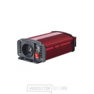 Feszültség átalakító Geti GPI 312 12V/230V 300W USB