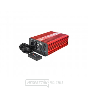 Feszültség átalakító CARSPA P600 12V/230V 600W tiszta szinuszos DO gallery main image