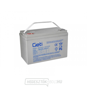 Gél akkumulátor 12V 100Ah Geti napelemekhez Gél akkumulátor 12V 100Ah Geti napelemekhez gallery main image