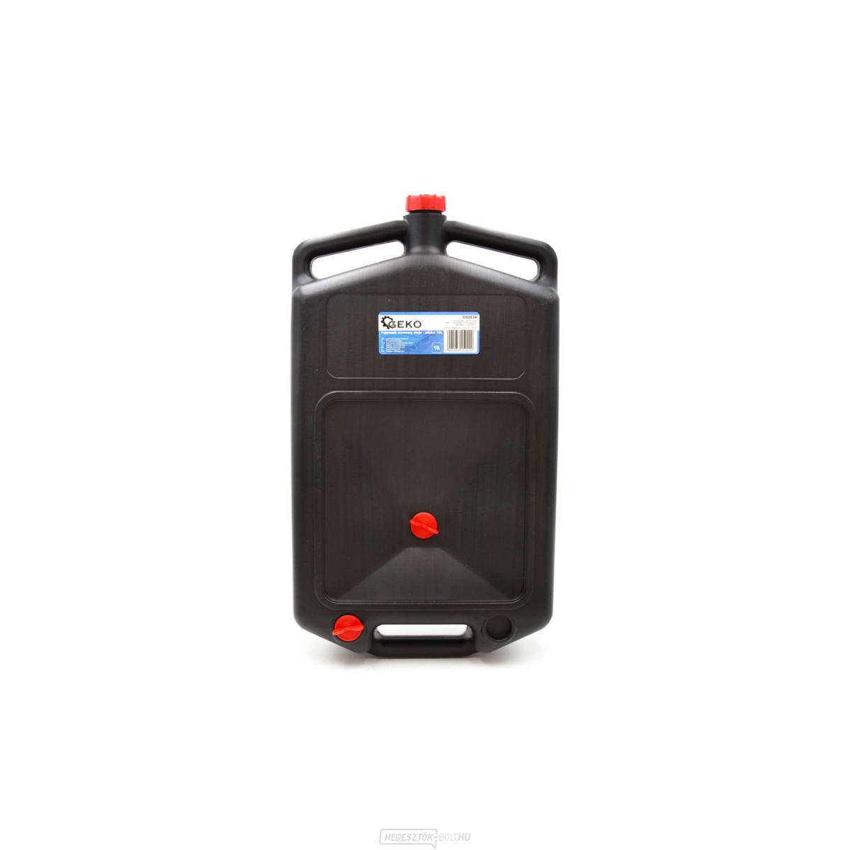 Tartály olaj és folyadék leeresztéséhez 10 l, zárható, fogantyús