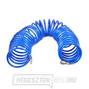 Spirális levegőtömlő, nagy átfolyású, 8 mm x 12 mm x 15 m, gyorscsatlakozókkal Spirális levegőtömlő, nagy átfolyású, 8 mm x 12 mm x 15 m, gyorscsatlakozókkal gallery main image
