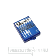 HSS fémfúrófejek, különböző típusok, 4 darabos készlet Előnézet 