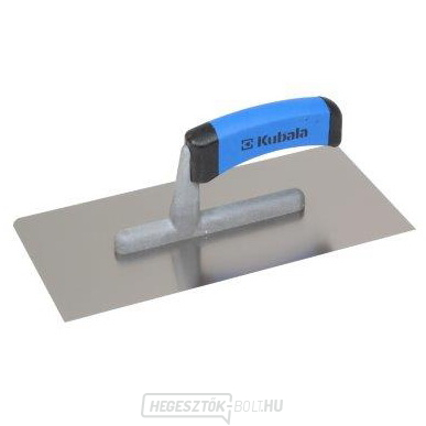 KUBALA - rozsdamentes acél simító 270x130mm lekerekített sarkokkal - kétkomponensű nyél KUBALA - rozsdamentes acél simító 270x130mm lekerekített sarkokkal - kétkomponensű nyél gallery main image