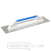 KUBALA - rozsdamentes acél simító 480x130mm lekerekített sarkokkal - háromkomponensű nyél KUBALA - rozsdamentes acél simító 480x130mm lekerekített sarkokkal - háromkomponensű nyél gallery main image