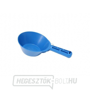 KUBALA - kőműves merőkanál, műanyag 175mm KUBALA - kőműves merőkanál, műanyag 175mm gallery main image