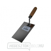 Rozsdamentes acél simító 180mm - fa nyél Rozsdamentes acél simító 180mm - fa nyél gallery main image