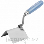 KUBALA - rozsdamentes acél vakolókanál, sarok külső 75x110mm KUBALA - rozsdamentes acél vakolókanál, sarok külső 75x110mm gallery main image