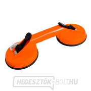 Üvegtartó - 2x tapadókorong - teherbírása 50kg Üvegtartó - 2x tapadókorong - teherbírása 50kg gallery main image