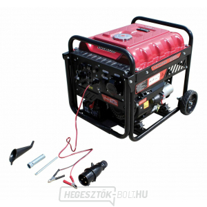 Benzin generátor 5000 W, 1 aljzat 230 V és akkumulátortöltő - SATRA