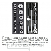 Mobil műhelyszekrény szerszámokkal (165db) 7 fiókos náhled