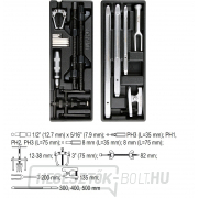 Mobil műhelyszekrény szerszámokkal (165db) 7 fiókos náhled