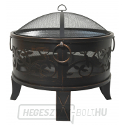 SANTORIN réz patinás kandalló fedővel Előnézet 