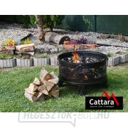 SANTORIN réz patinás kandalló fedővel náhled