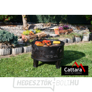 SANTORIN réz patinás kandalló fedővel náhled