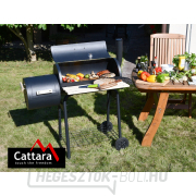 Faszén grill SMOKIE füstölővel náhled