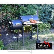 Faszén grill SMOKIE füstölővel náhled