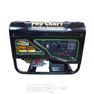 Procraft benzingenerátor | GP80