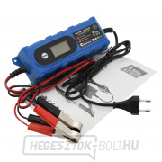 Mikroprocesszoros töltő 4Amperes 6/12V PB/GEL LCD kijelző Előnézet 