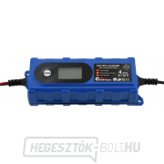 Mikroprocesszoros töltő 4Amperes 6/12V PB/GEL LCD kijelző Előnézet 