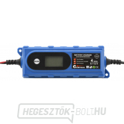 Mikroprocesszoros töltő 4Amperes 6/12V PB/GEL LCD kijelző Előnézet 