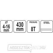 Hidraulikus fogó a hasítókarhoz. vezetékek 4-16 mm Előnézet 