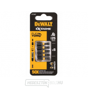 DEWALT 5 RÉSZES T25 25 mm-es EXTRÉM TORZIÓS FÉRSZETET DT7382T DEWALT 5 RÉSZES T25 25 mm-es EXTRÉM TORZIÓS FÉRSZETET DT7382T gallery main image