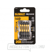 DEWALT BITS PZ2 X 5 DB 57 mm-es ÜTŐCSERÉS EXTREME ÜTŐCSALCSOKHOZ DT7391T DEWALT BITS PZ2 X 5 DB 57 mm-es ÜTŐCSERÉS EXTREME ÜTŐCSALCSOKHOZ DT7391T gallery main image
